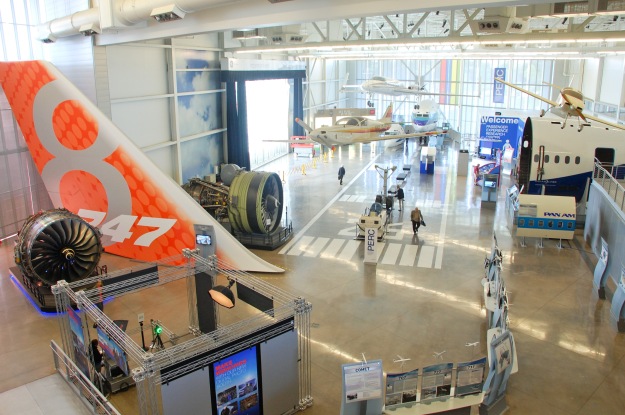 The Future of Flight Aviation Center, the start of the Boeing-Everett tour
